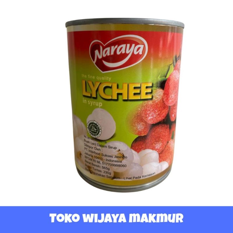 

Lychee Naraya | Leci Kaleng Naraya 565GR