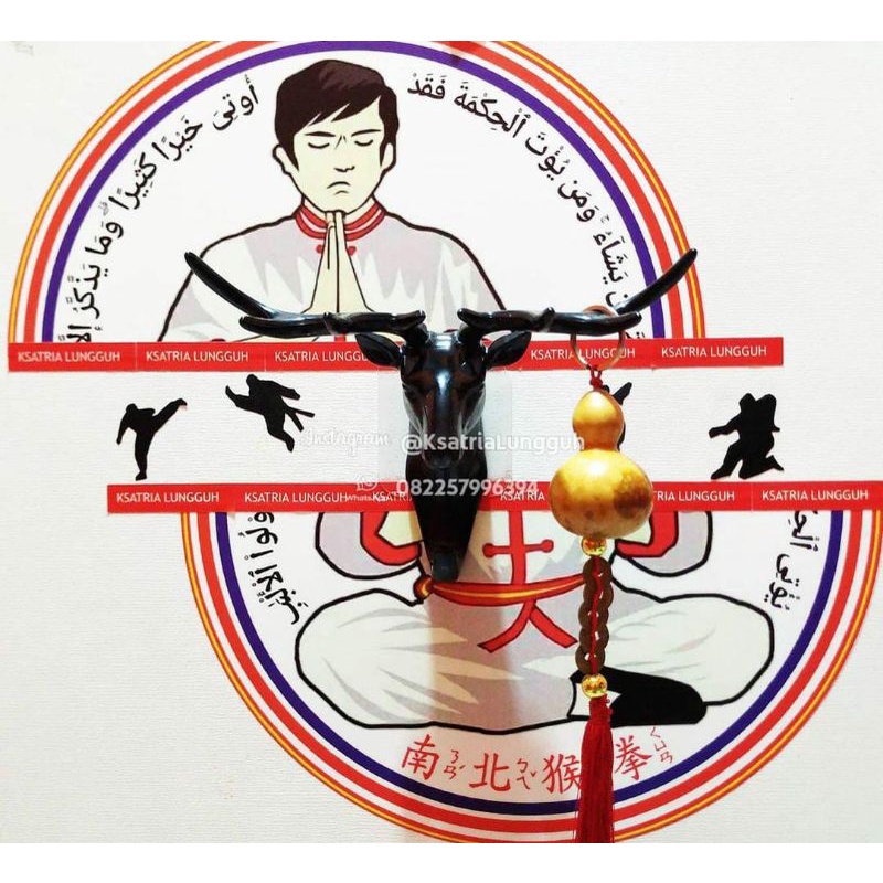 Ganci | Gantungan Kunci Unik Labu Botol Mini Zui Quan