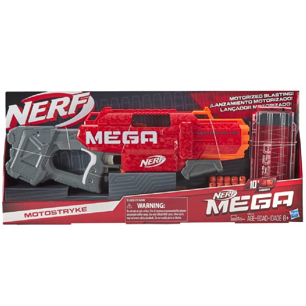 NERF MEGA Motostryke Motorized Blaster