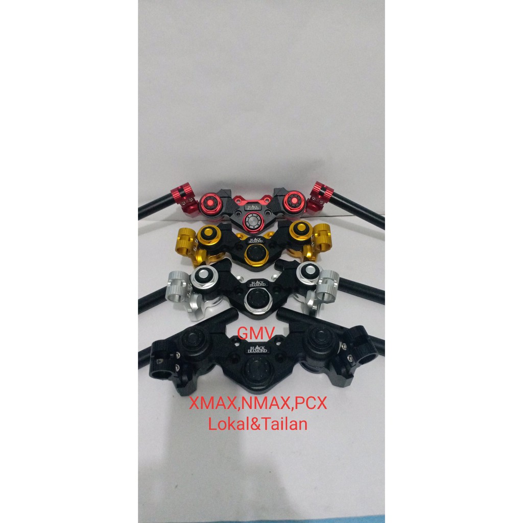 TERLARIS!! stang jepit Nmax black diamond