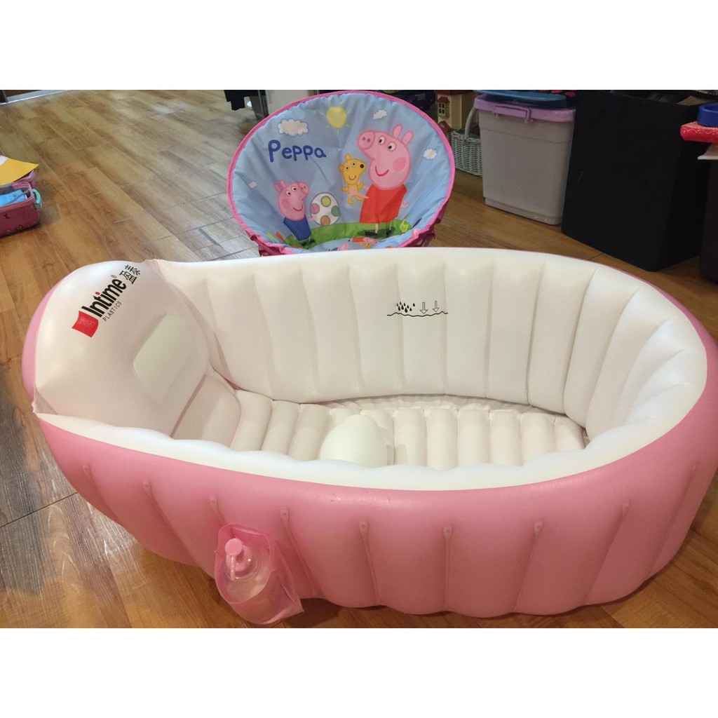 (1KG) BABY BATH TUB / KOLAM BAYI GRATIS POMPA KUNING / BABY BATH INTIME / TEMPAT MANDI BAYI - SHENAR