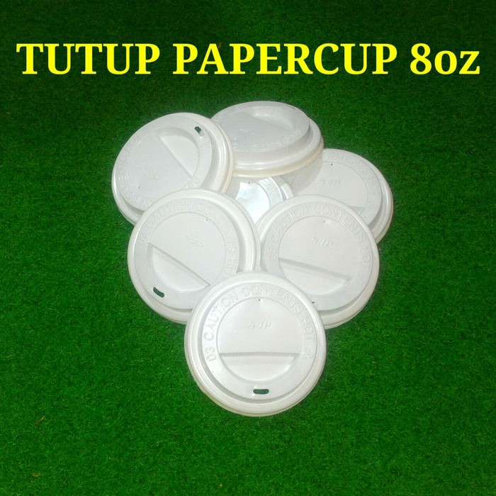 ISI 50pcs PAKETAN Gelas Kertas Foam Paper Cup 8oz Motif Hot Coffe Kopi Teh Panas