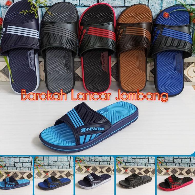 SANDAL SLOP NEW ERA MB E 1239 size 40-43 100% ORIGINAL BY NEW ERA [KBK.25Au22r]