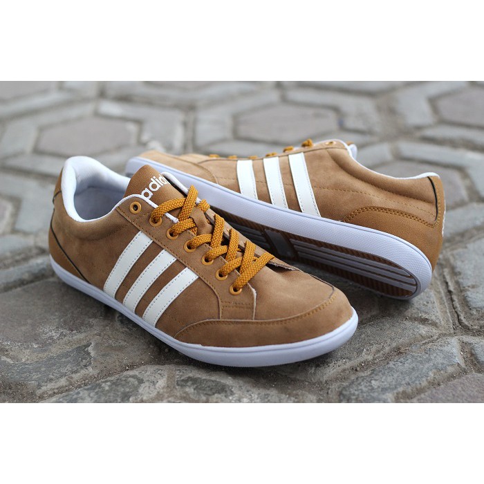 Promo Hemat!!!sepatu snekaers Kets pria formal Adidas Tan Kerja Kuliah Nongkrong termurah Grade Ori