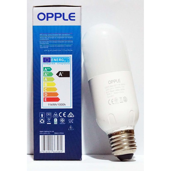 Lampu Bohlam LED Stick 8 Watt Opple