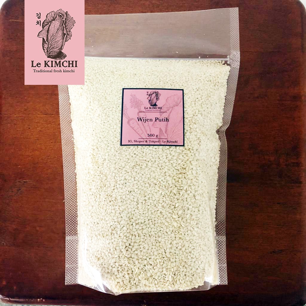 

Biji Wijen Putih 500 g PREMIUM - White Sesame Seed PREMIUM