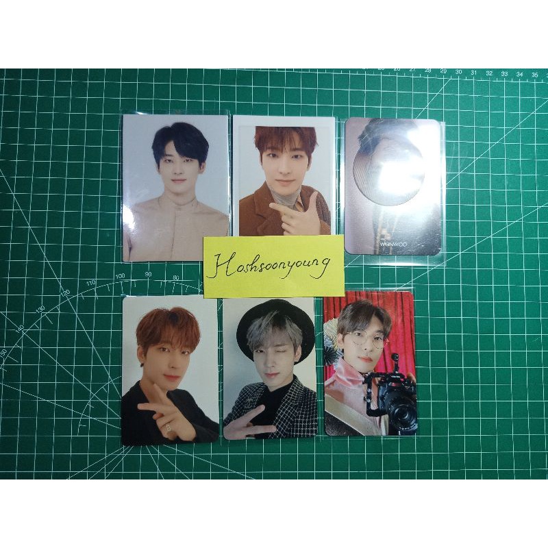 pc Photocard TC Trading card wonwoo seventeen going Magazine sg 2020 sg 2021 dicon japan Pola winter