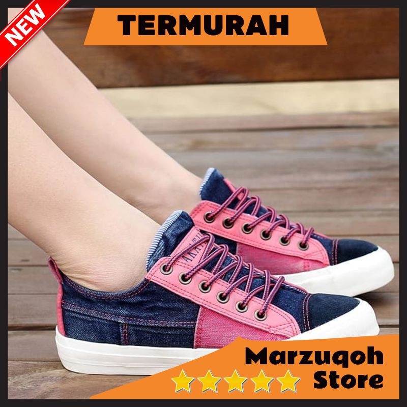 Sepatu | Sepatu Wanita | Sepatu Kets | Sepatu Kets Wanita | Sepatu Wanita Casual Kets Pink SDS92