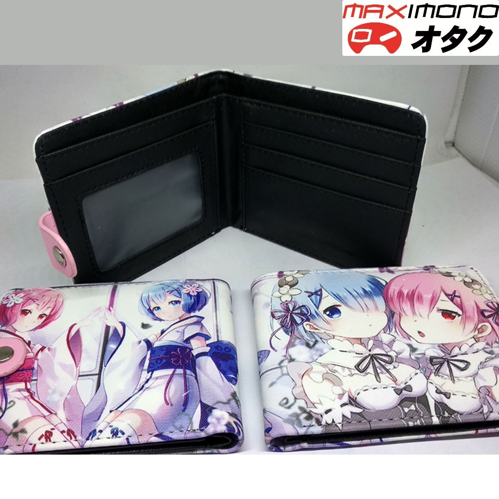 Dompet Fullprint Anime Ram Rem Re Zero Shopee Indonesia