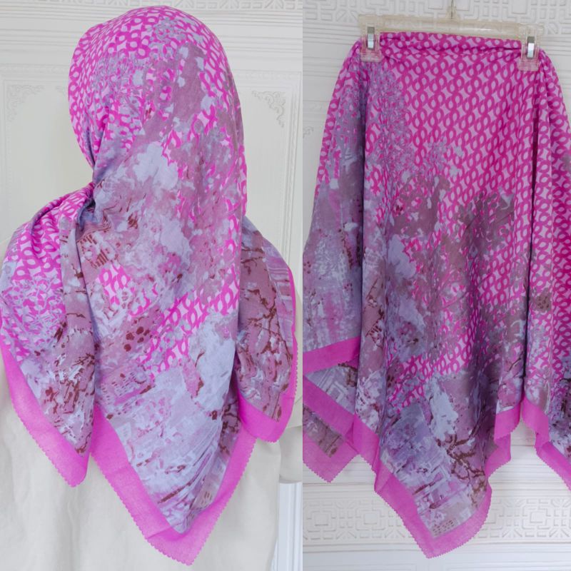 VOAL MOTIF/HIJAB MOTIF/VOAL MOTIF PRINT/HIJAB VOAL LASERCUT/HIJAB