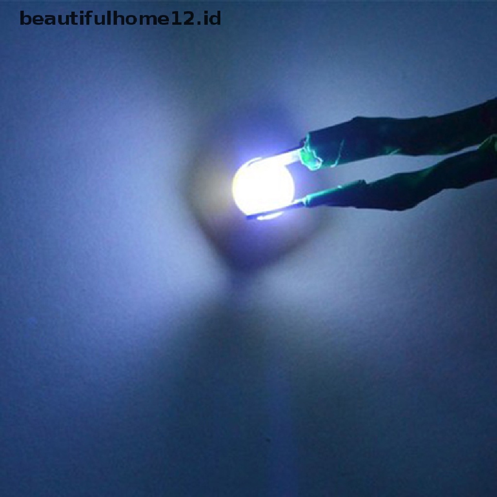 【beautifulhome12.id】 10PCS T3 T4.2 COB Car LED Instrument Panel Lights Dashboard Indicator 12V .