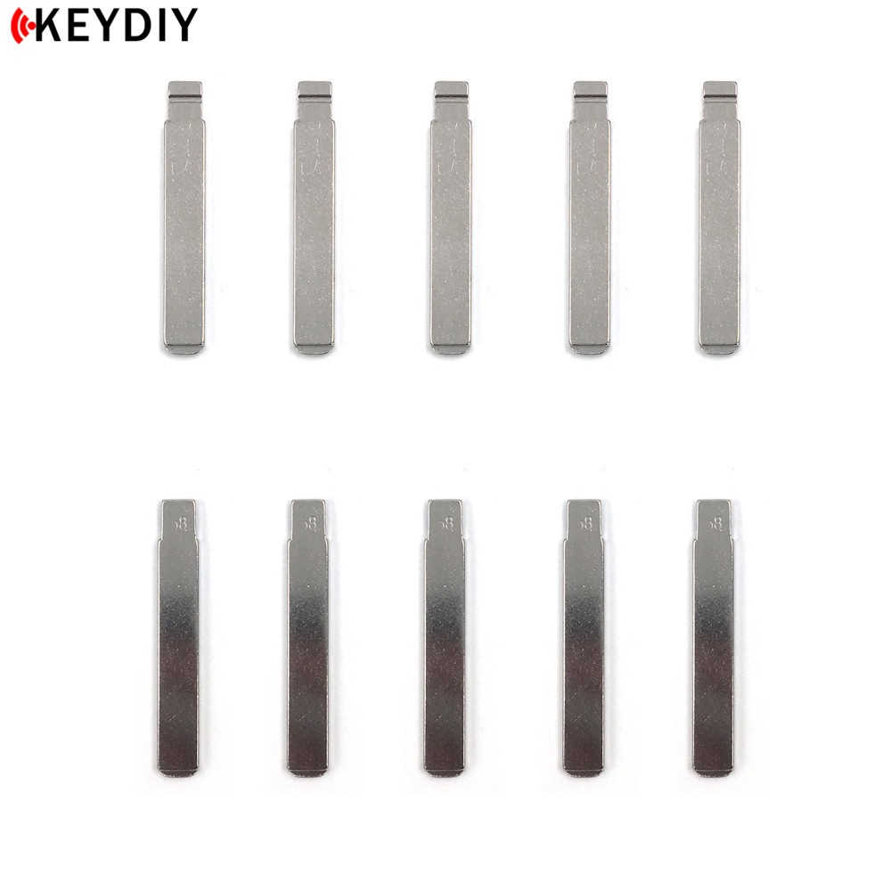 Kunci Kosong Bahan Metal Model Flip KD / VVDI / JMD Remote VA2 HU83 SX9 58# Tempat Penyimpanan Untuk Citroen / Peugeot NO. 58