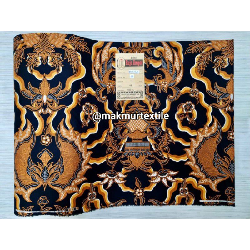 Kain Batik Katun Raja Ampat Mego Sawarno 1243 / Batik Raja Ampat