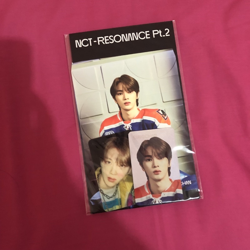 sungchan nct resonance 9s love holo lenti standee