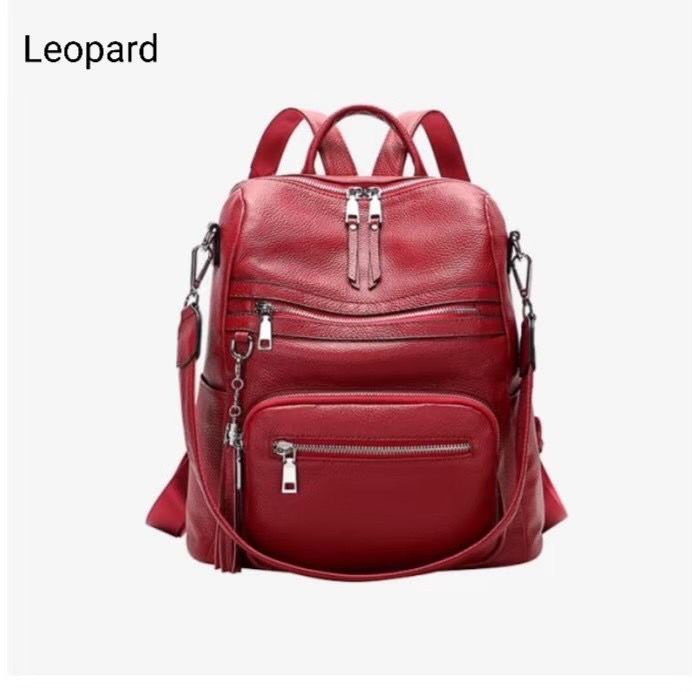 tas ransel fozill 2in1 leo pard