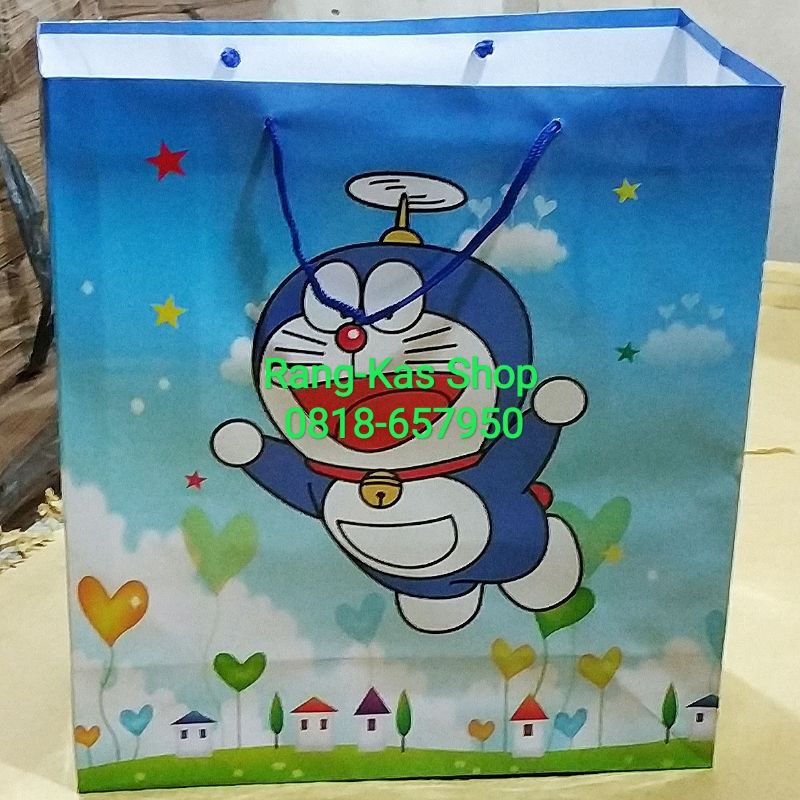 

Paperbag Tema Doraemon Folio glossy