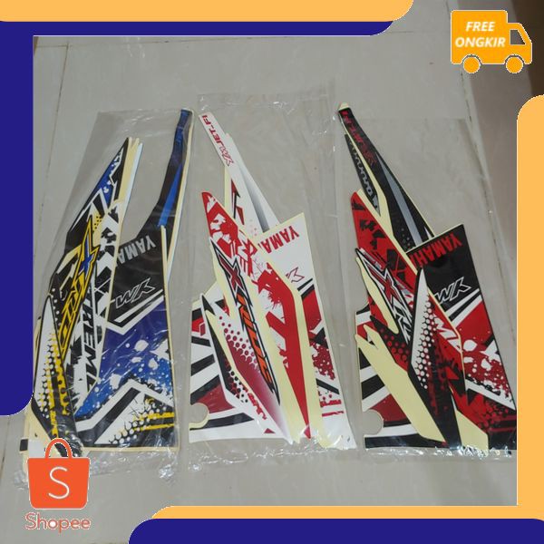 Stiker Bodi  /  Lis Body  /  Striping X Ride 2014