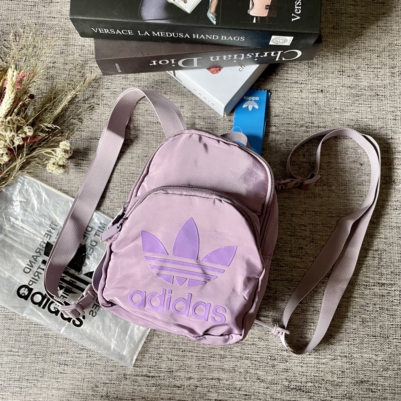 ADIDAS MINI BAG [BONUS PLASTIK ADIDAS] / TAS ADIDAS / RANSEL ADIDAS MINI / TAS ANAK ANAK / TAS MINI-Purple