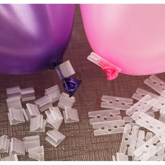 

Klip | 100Pcs Klip Penjepit Balon Dengan Bahan Stainless Steel Mudah