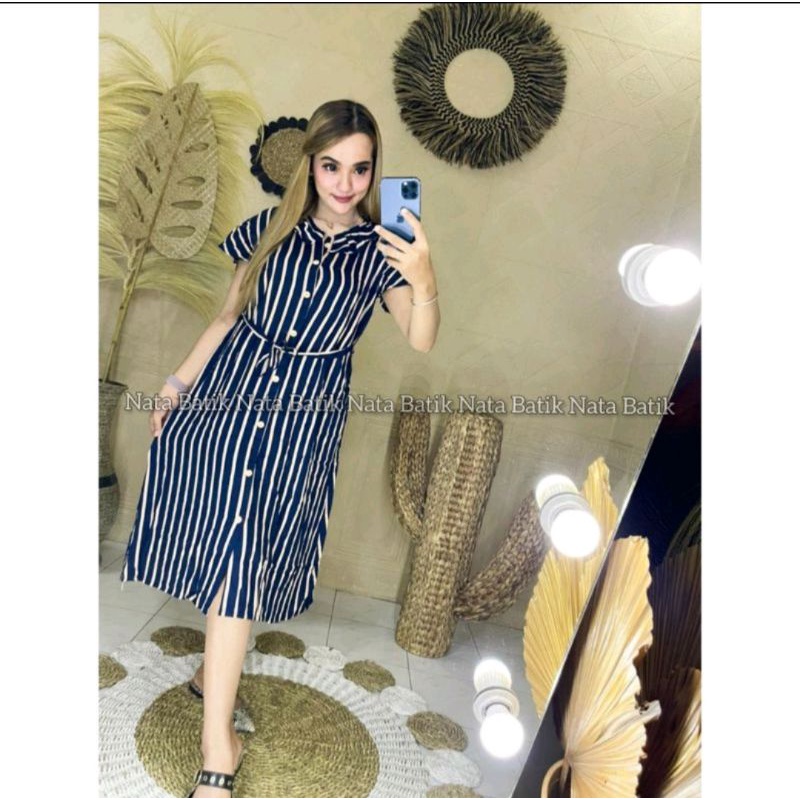 DASTER ANDIN || TERVIRAL||BESTSELLER || RAYON GRAD A||-Salur navy