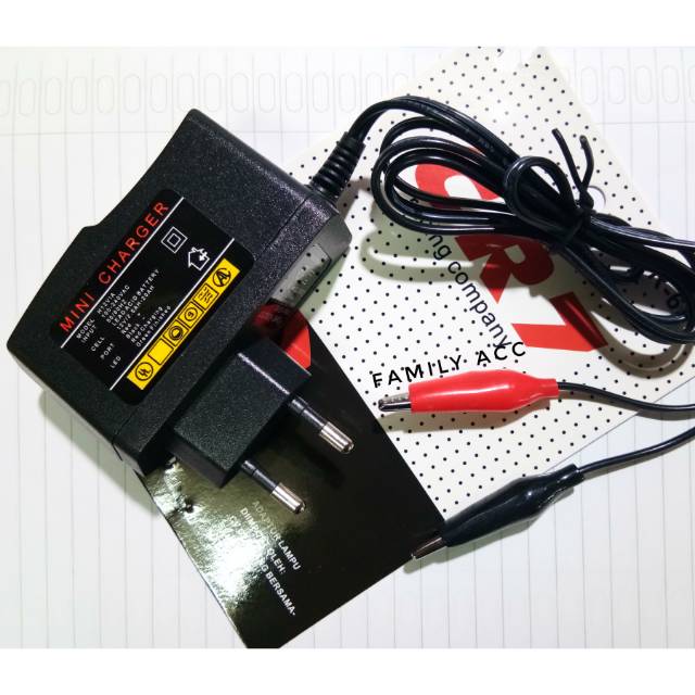 Adaptor Charger Aki 12v Tester Lampu Lampu 12v Alat Tes Lampu Variasi