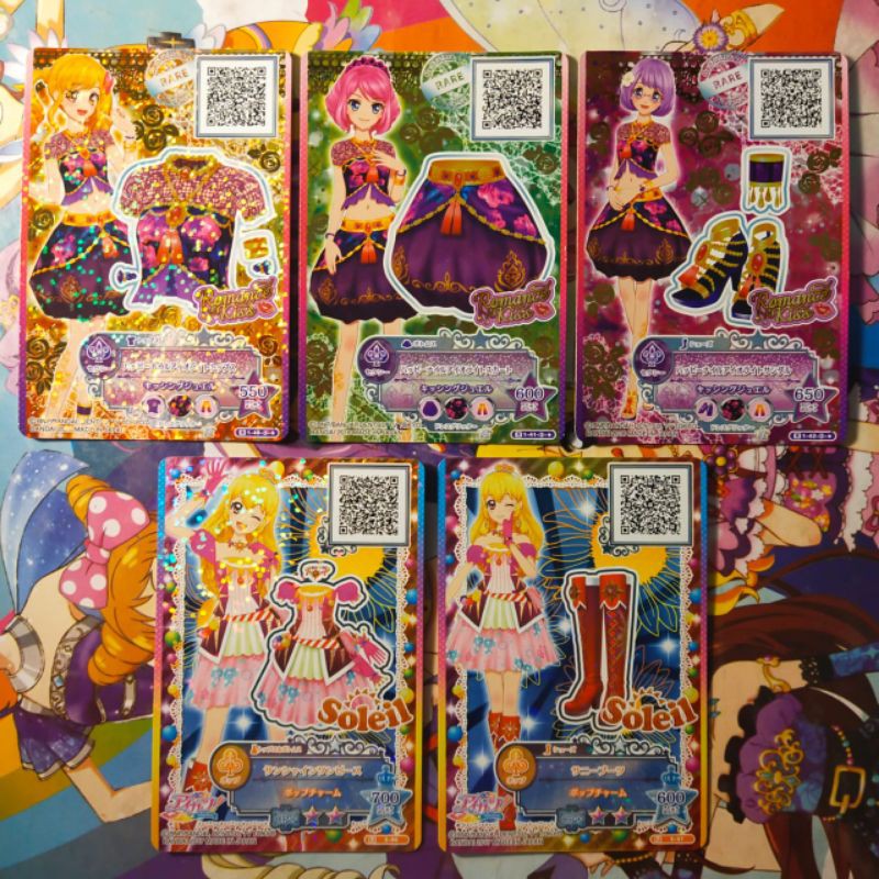 Aikatsu Stars / Aikatsu Rare & Soleil Set