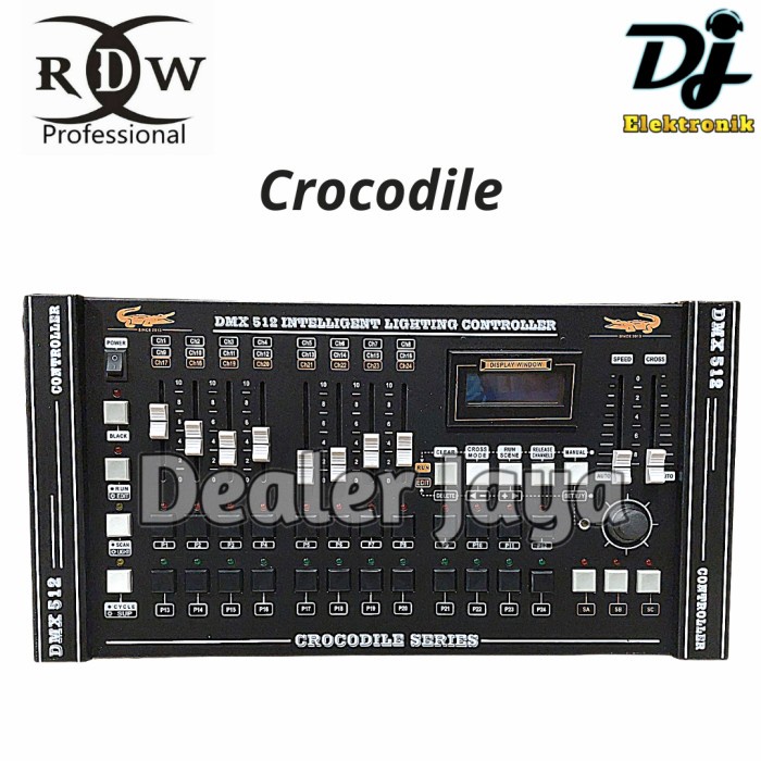 Mixer Lampu RDW CROCODILE Lighting DMX