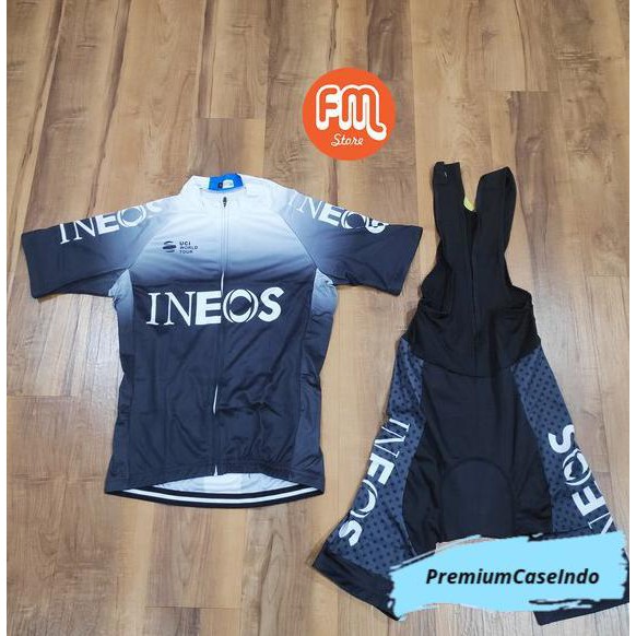Road Bike Jersey Set Import Team Ineos Bw Step Baju Sepeda Jalanlurussh