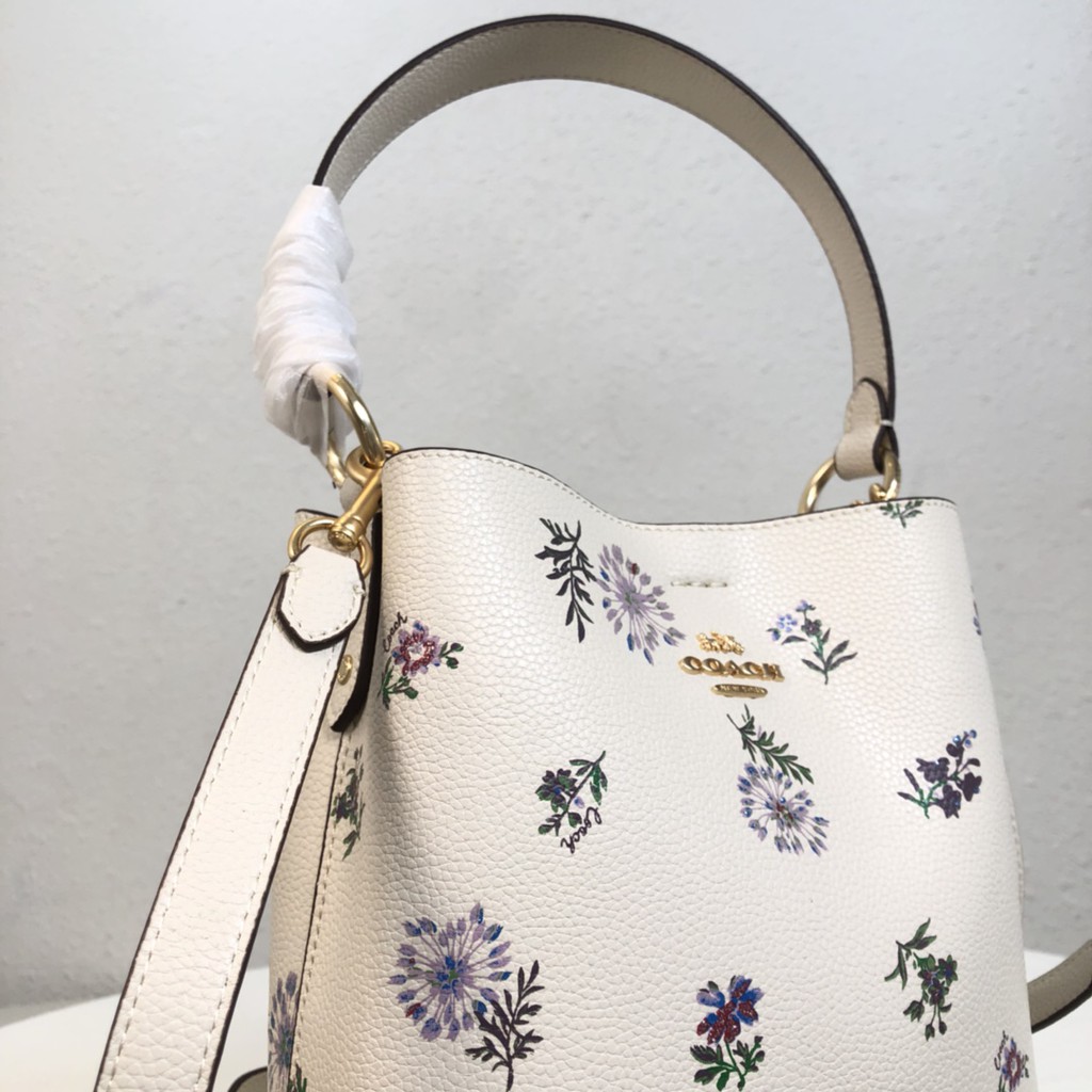 （grab）2310 Coach Charlie Bucket 21 Lemonade Watermelon Butterfly Bucket Bag