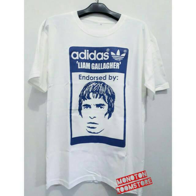 liam gallagher adidas t shirt