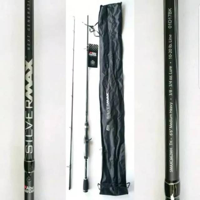 JORAN BAITCASTING ABU GARCIA SILVERMAX 662..NEXT GENERATION