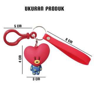 Gantungan Kunci Bangtan BTS 21 UKURAN KECIL (MINI SIZE) Murah Produk Import DD200 [1KG = 80PCS]