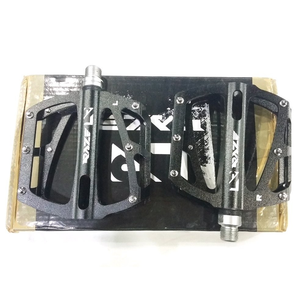 PEDAL BEARING RAZE - PEDAL SEPEDA RAZE 98 - PEDAL RAZE 98 SEALED BEARING SUPER LONCER BLK ANO