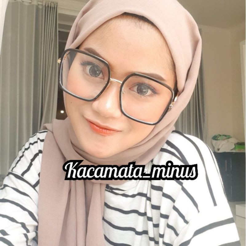 Kacamata Kotak Minus | Kacamata Photocromic | Kacamata wanita | 0099