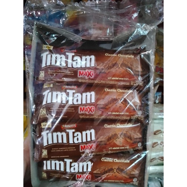 Tim Tam Maxi by Arnotts ( 12 × 16 gr )