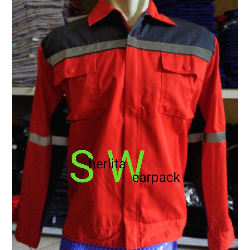 Jual Baju Kerja Safety K Baju Wearpack Baju Kerja Lengan Panjang Baju