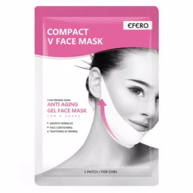 Efero V Face Mask Masker Tirus Anti Aging Gel Face Mask