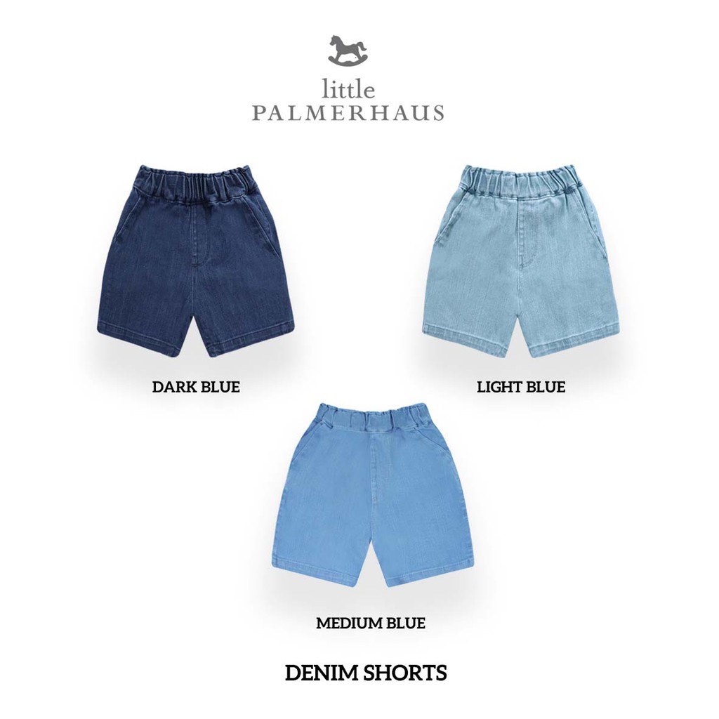 Little Palmerhaus Kids Denim Shorts Celana Jeans Pendek Anak 1-6 Tahun