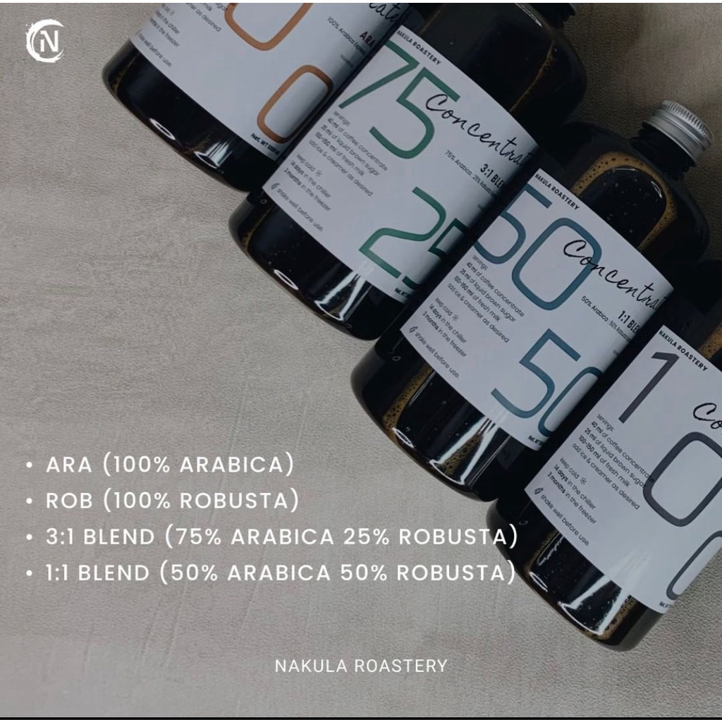 

500 Ml Konsentrat Espresso Kopi cair / Coffee Concentrate Nakula