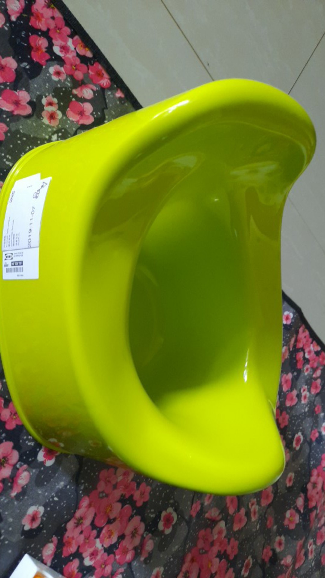 Toilet Duduk Peralatan Kamar Mandi Untuk Anak Berwarna Hijau Li340