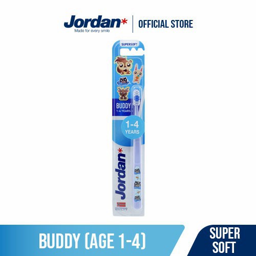 Jordan TB Kids Buddy 1-4 Soft - Sikat Gigi