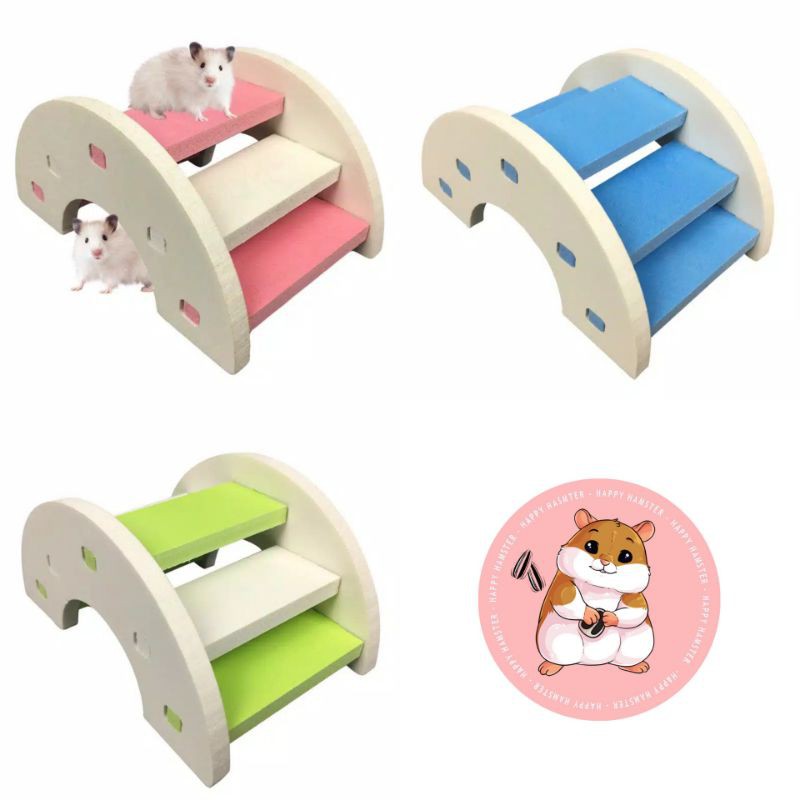 [HHI] JEMBATAN HAMSTER / MAINAN JUNGKAT - JUNGKIT HAMSTER / TANGGA HAMSTER / HAMSTER BRIDGE