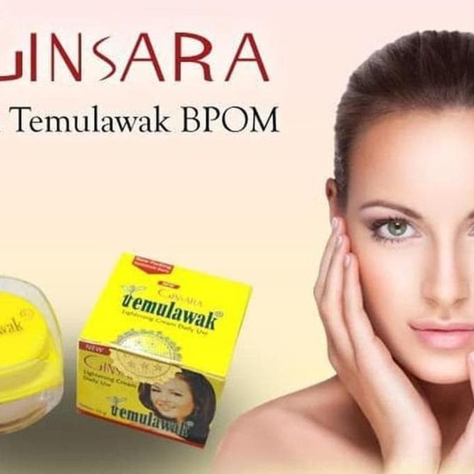 TEMULAWAK GINSARA LIGHTENING CREAM BPOM - CREAM TEMULAWAK GINSARA