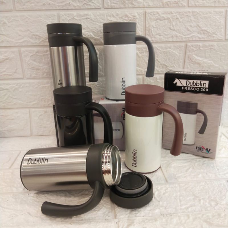 TERMOS STAINLESS STEEL DUBBLIN FRESCO 300ML DAN 500ML TERMOS AIR PANAS DUBBLIN FRESCO 300ML