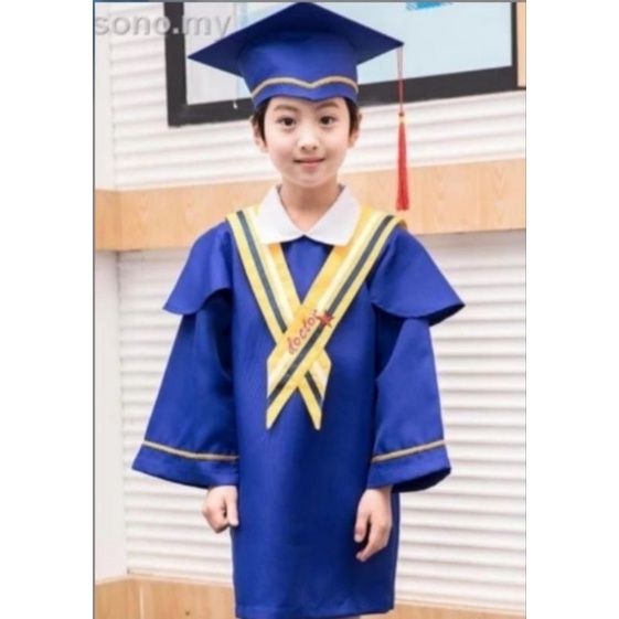 toga wisuda sd