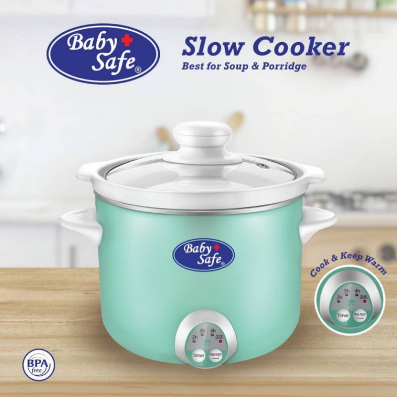 LB07M Baby safe BabySafe Digital Slow Cooker 1.2 Liter