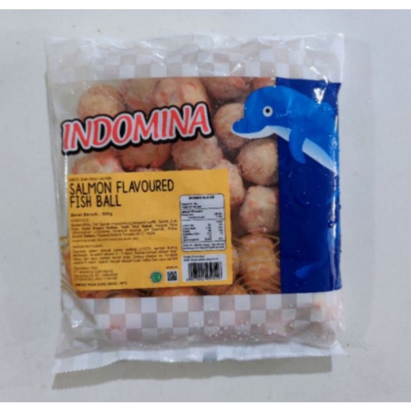 

INDOMIA salmon flavoured fish ball 500gr