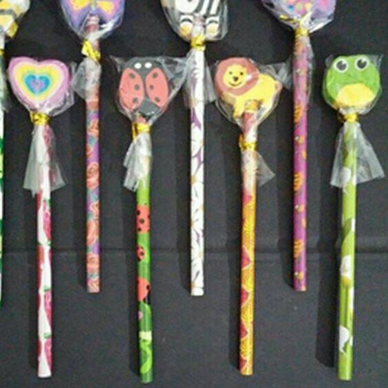

Pensil lolipop top .,