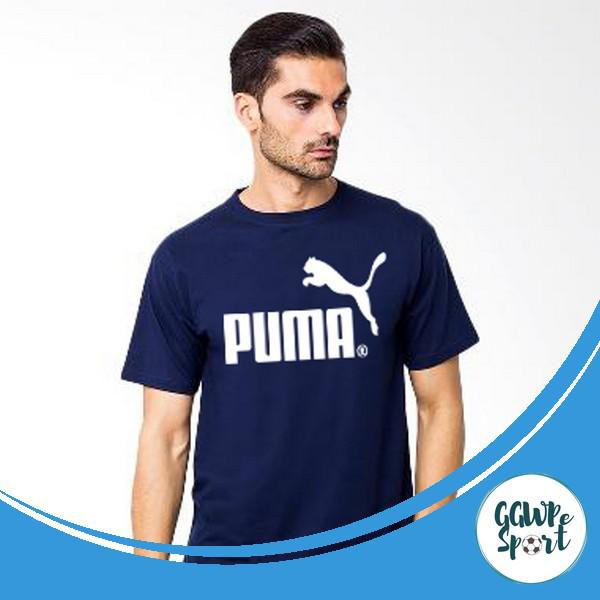 Kaos Distro T Shirt Wanita Pria Premium Combed Cotton 30s Navy Cowok Cewek Kualitas Jaminan Terbaik