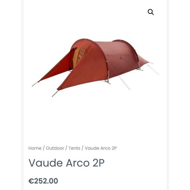 Tenda Vaude Arco 2p